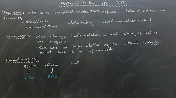 Data Structures: What is an Abstract Data Type (ADT)?