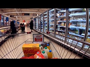 Shopping In Sainsbury's Supermarket | LONDON SUPERMARKET GROCERY SHOPPING TOUR