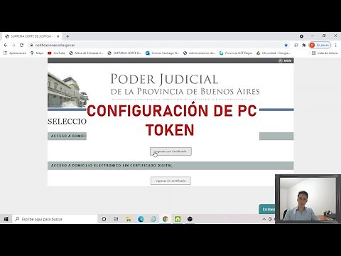 Configuración de PC - token. Portal SCBA (Ver descripción)