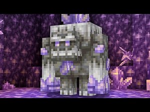 Minecraft Amethyst Geode Features!