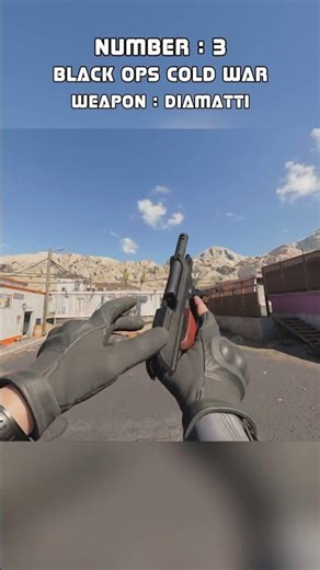 Top 5 Best Reload Animetion pistol [Black ops COLD WAR ] #warzone #callofduty #gaming #satisfying