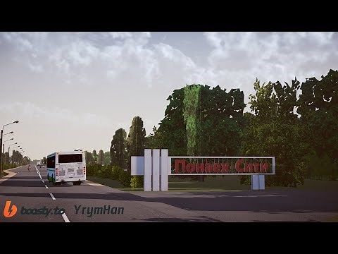 New Map for Proton Bus Simulator with WIP Bus Mod