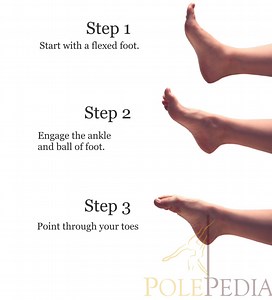 How to Point Your Toes (Achieve a Better Arch) | Polepedia