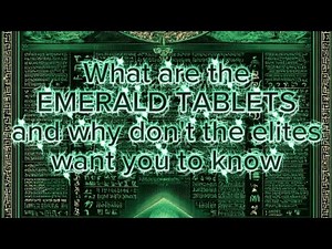 The Emerald Tablets of Thoth