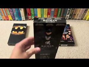 My Batman VHS Movie Collection