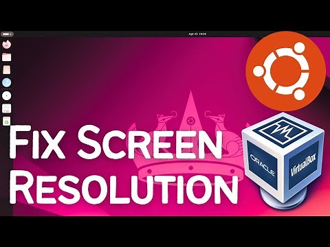 How to Make Ubuntu Full Screen in VirtualBox | Fix Screen Scaling in Ubuntu 24.04 LTE