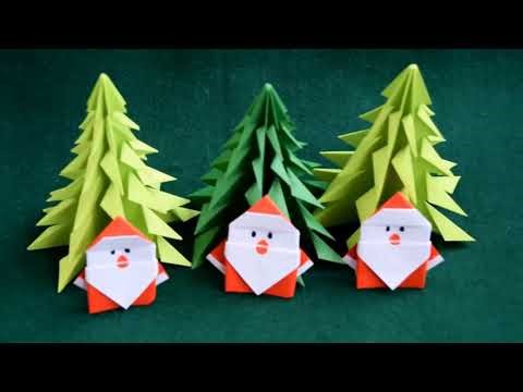 How to Make a Paper Santa Claus - Easy New Year Crafts
