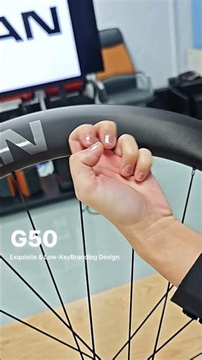 A wide 50mm carbon rim weighs only 1373g. How can it rival high-end brands?#icancycling #g50