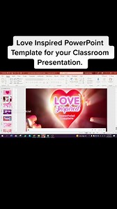 1.8K views | Love Inspired PowerPoint Template for your Classroom Presentation. ❤️❤️❤️ | Teacher Zin | Facebook