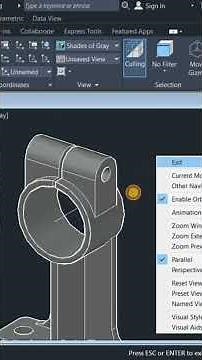 AutoCAD 3D Tutorial: #3Dmodeling