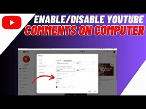 How to Enable or Disable YouTube Comments on a Computer/Laptop/PC