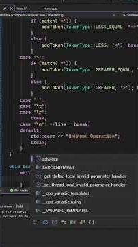 Writing a Lexer in C++ Parsing Strings #computerscience #coding #compiler
