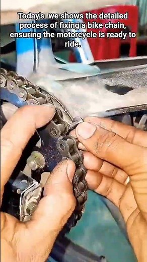 Motorcycle Chain Repair