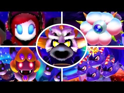 Team Kirby Clash Deluxe - All Boss Battles