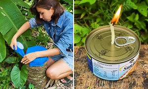 6.1M views · 10K reactions | Camping tips to get you through the jungle ⛺ | Wood Mood | Facebook