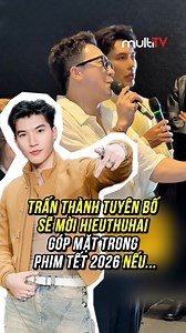 936K views · 10K reactions | Trấn Thành tuyên bố sẽ mời HIEUTHUHAI góp mặt trong phim tết 2026 nếu... #xuhuongreels #TranThanh #HIEUTHUHAI #viral | Vietnam's Next Top Model | Facebook