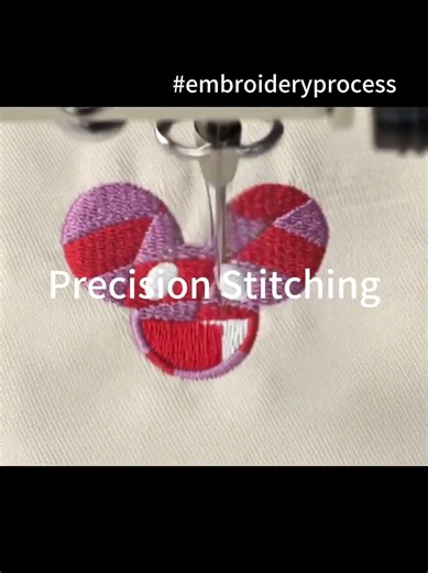 Precision in Every Stitch | Embroidery Build Process #logodigitizing