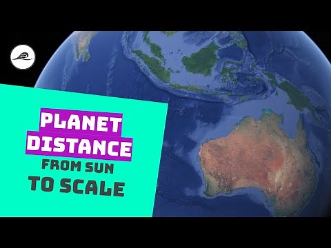 Using Google Earth to Show Planet Distance From Sun to Scale