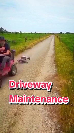 DIY Homemade Driveway Grader for Better Maintenance