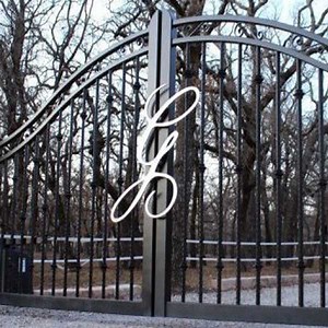 Metal Gate Letters - LITASIGN