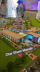 Char Dham Mandir Vrindaban ❤️❤️ #shortvideo #hilightvideo #vrindavan #mathura #gokul #travel #love