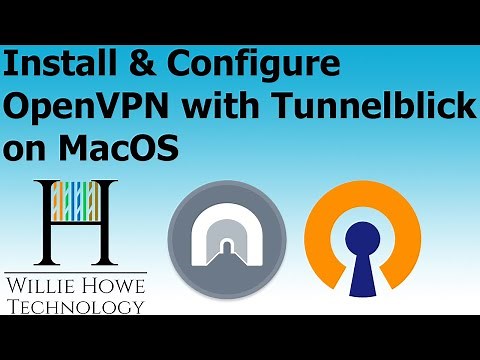 Install and configure Tunnelblick on Mac for OpenVPN