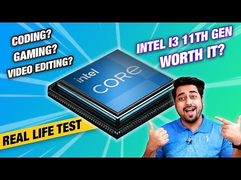 Intel i3 11th Gen Real Life Performace Test - Is Intel i3 11th Gen Laptop Worth Buying? Gaming? 🤔💻