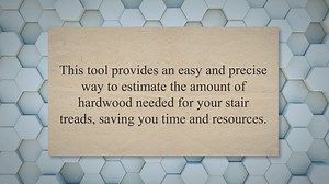 Hardwood Stair Tread Calculator