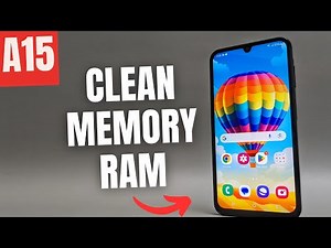 Samsung Galaxy A15 5G - How to Check & Clean Ram Memory to Improve Performance & Speed