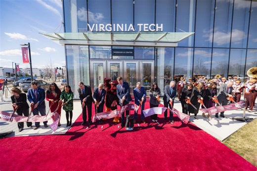 Virginia Tech celebrates historic opening of new academic building in Alexandria