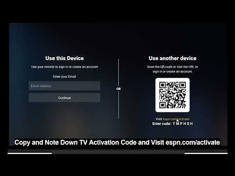 How to activate Espn and Espn+ on My TV?