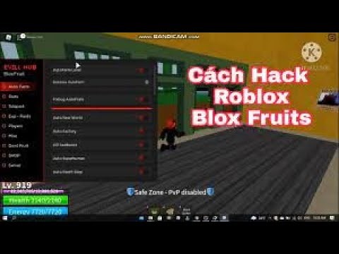 cách hack blox fruit up 17 krnl không cần nhập key