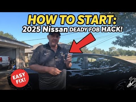 2025 Nissan Sentra How to Start with a Dead Key Fob