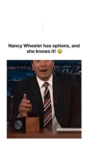 Savage on Instagram: "Nancy Wheeler has options, and she knows it! 😂 The tension between Team Stancy and Team Jancy is real, even off-screen! Watching Natalia Dyer try to navigate the age-old Stranger Things love triangle question on The Tonight Show is just too good. Megan Thee Stallion's immediate and passionate stance for Team Stancy and her hilarious breakdown of why Nancy "dumped" poor Steve Harrington is the energy we all needed. And that perfect little smirk from Natalia when she says, "