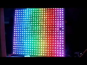 How to make large rgb led display at home DIY