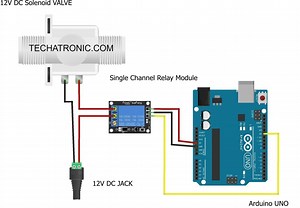 Solenoid valve with Arduino | Arduino interface with Solenoid Valve | Arduino tutorial