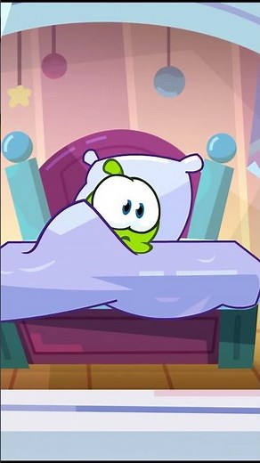 Nibble Nom Excited To See Snow ❄️ #shorts #omnom #cuttherope