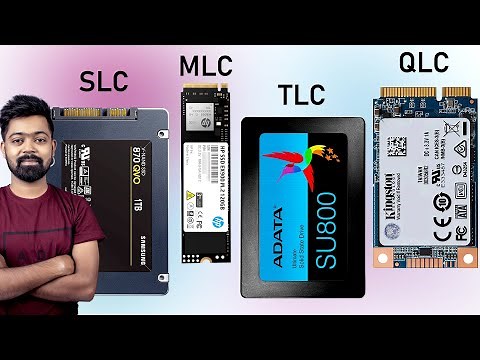SLC MLC TLC QLC Full Explanation with Example | Nand Flash Memory.