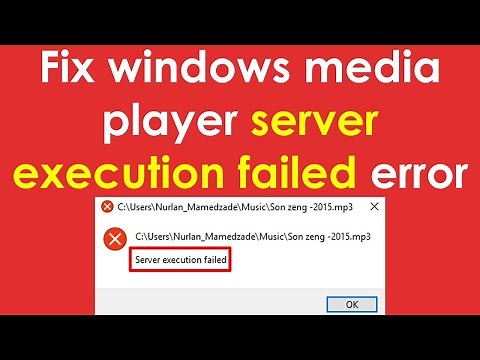 Server execution failed windows 7