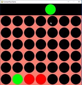 Simple Connect Four Game using Python with Free Source Code