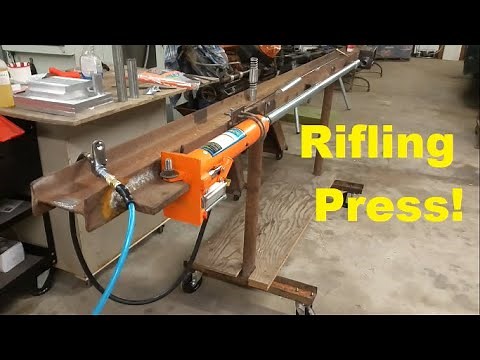 Button Rifling Press - Home Built
