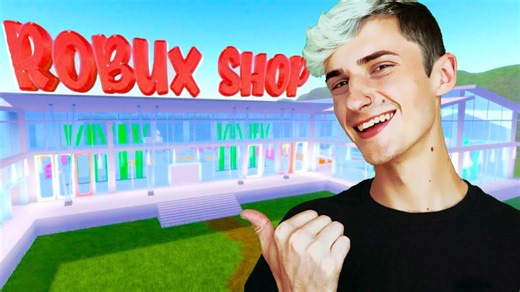 I Opened a Free Robux Shop (Roblox)