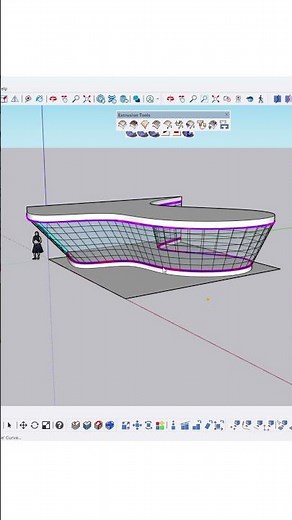 create complex model in sketchup / sketchup tutorial