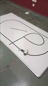 line follower robot testing on the track! #Line follower #Robotice #3dprinting #iot #arduinonano