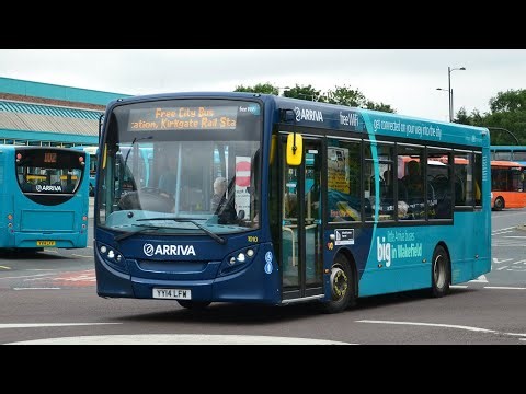 Bus 103 full route from Wakefield to pinderfield hospital. 1010 YY14 LFW