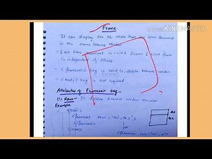 Frames in HTML - lecture38/IWT