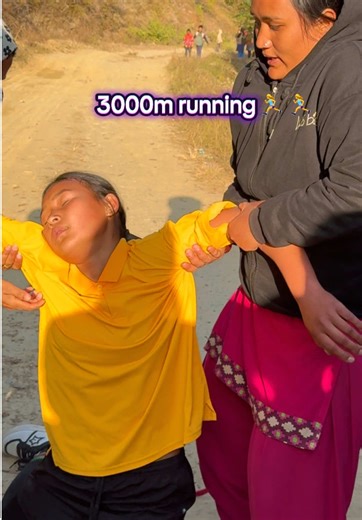 Nirjala Ghale Wins First Place in 3000m Race