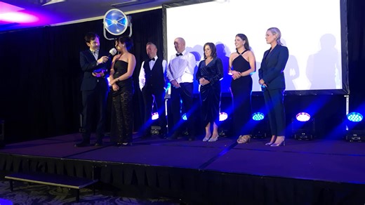 5.6K views · 33 reactions | 퐅퐢퐥퐦 퐀퐰퐚퐫퐝퐬 퐍퐢퐠퐡퐭 ✨ Becka AKA Kristen Quinn giving a brilliant interview and giving a big shout out to the Snapper  Fantastic performance from the cast of Bad Sisters 朗朗 | Galbally Pearses | Facebook