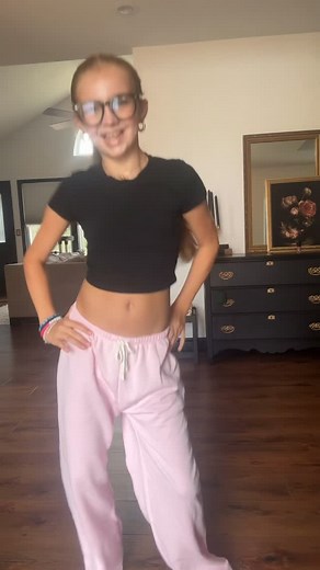 🩷Sutton Ranae🩷 on Instagram: "Danceee! #fyp #girlie #kcgirl #longhair #tweenfashion #dance #trending #viral"