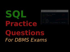 SQL Practice Questions for DBMS Exams